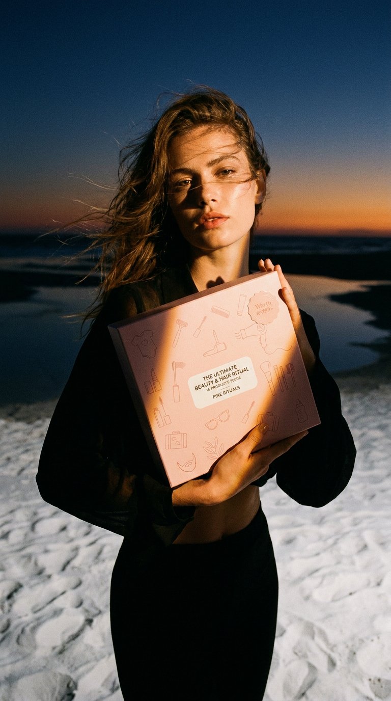 AI product shot of The Ultimate Beauty & Hair Ritual