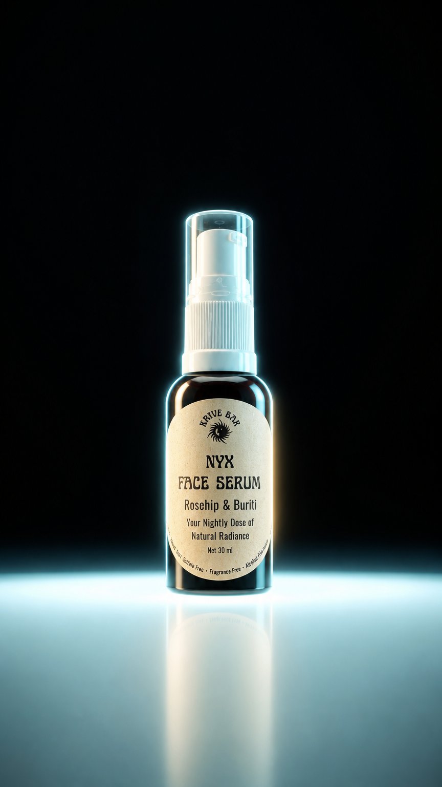 AI product shot of Day & Night Face Serum Pack