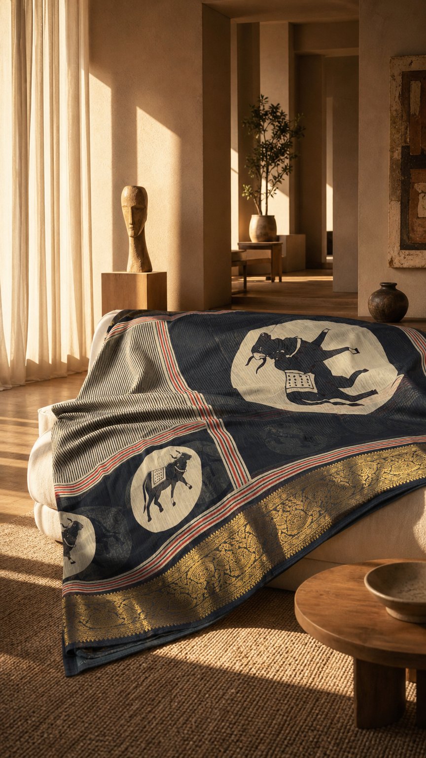 AI product shot of Soonyachi Soft Benny Cotton Collection