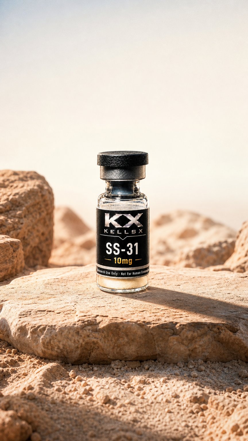 AI product shot of SS-31 10mg