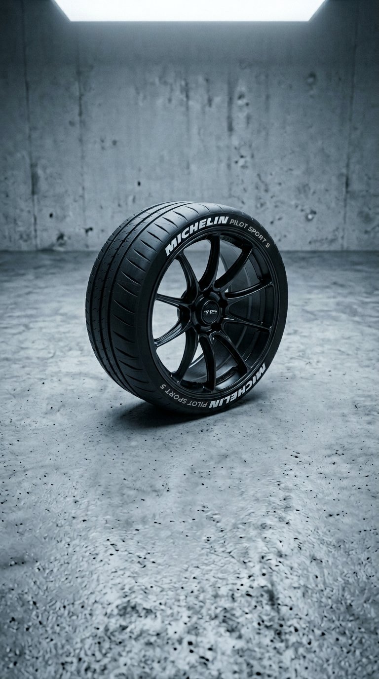 AI product shot of MICHELIN Pilot Sport 4/5 Tyre Stickers Kit