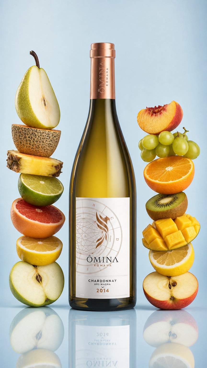 AI product shot of Chardonnay Linea Ars Magna