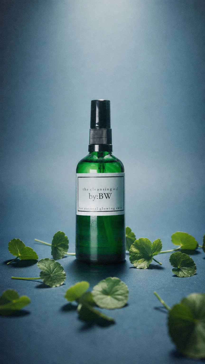 AI product shot of THE CLEANSING OIL