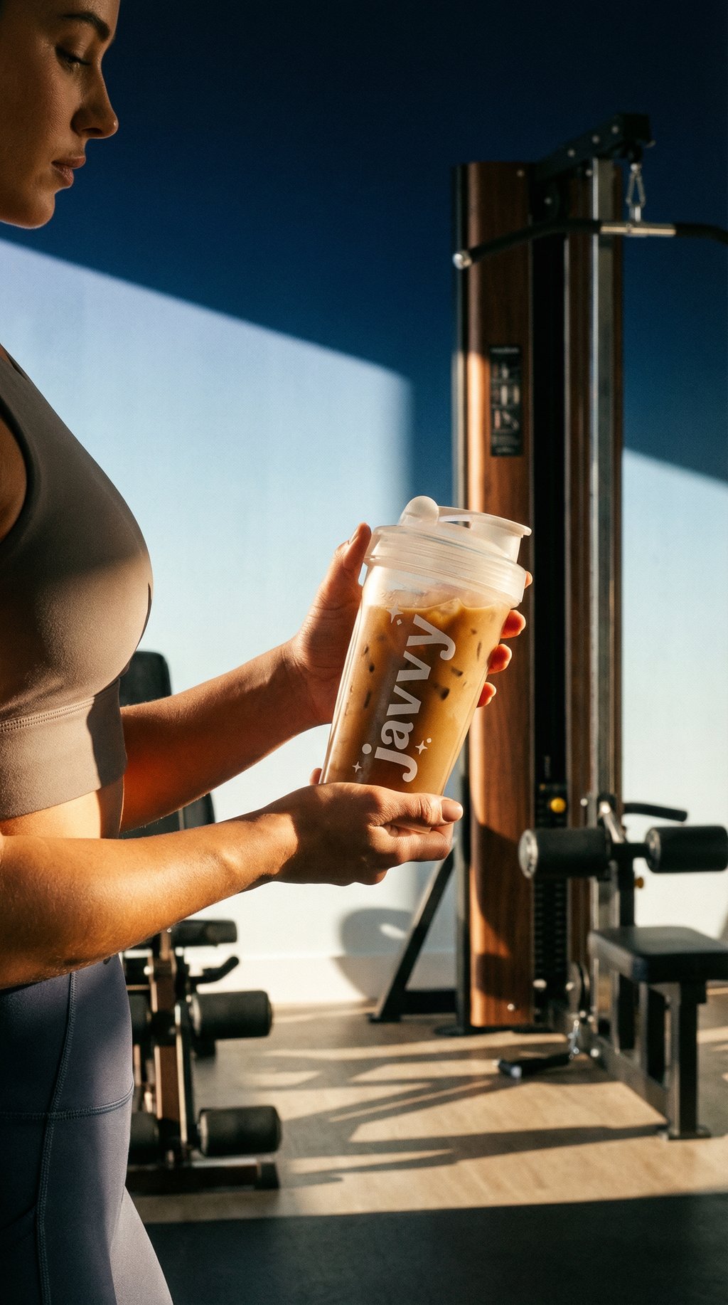 AI product shot of Shaker Bottle
