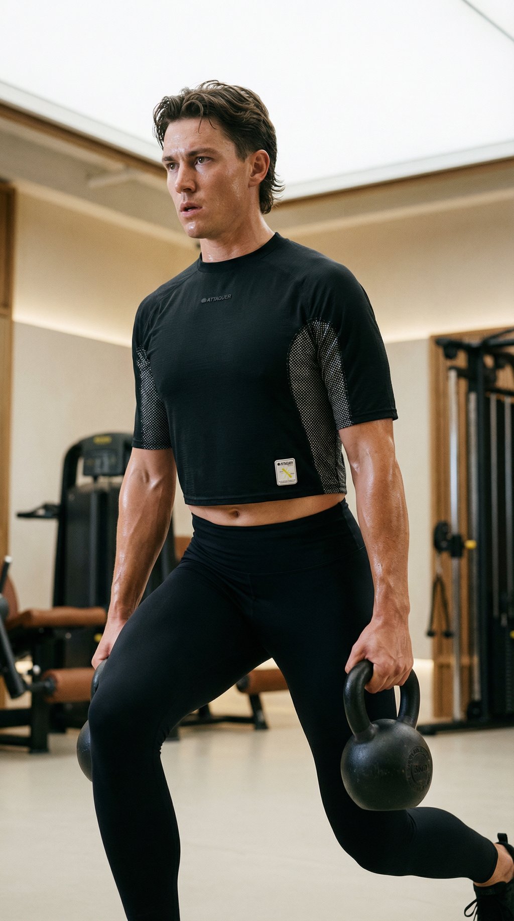 AI product shot of Merino Tech Crop