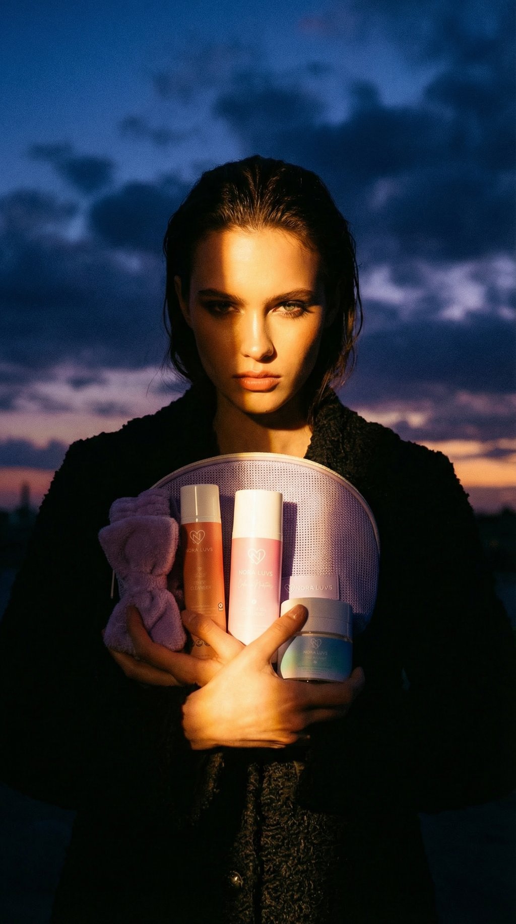AI product shot of Deluxe Skincare Starter Pack