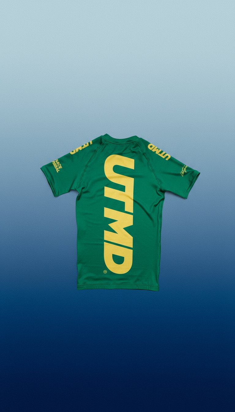 AI product shot of RASHGUARD "SAMBA"