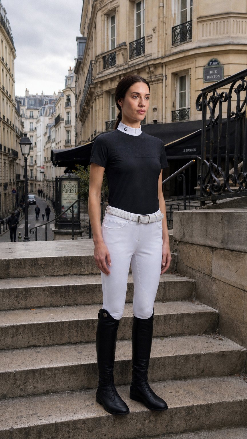 AI product shot of Perforated Jersey Inserts S/S Shirt - Charcoal
