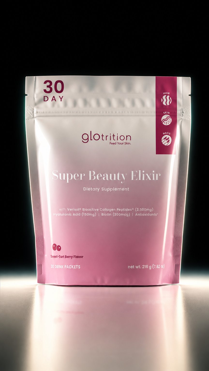 AI product shot of Super Beauty Elixir