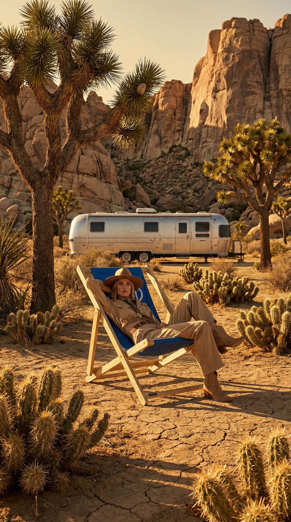 AI product shot of Giant Deck Chair