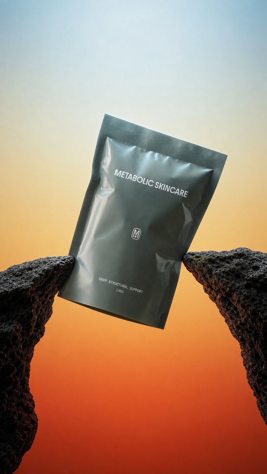 AI product shot of Metabolic Skincare: Deep Structural Support