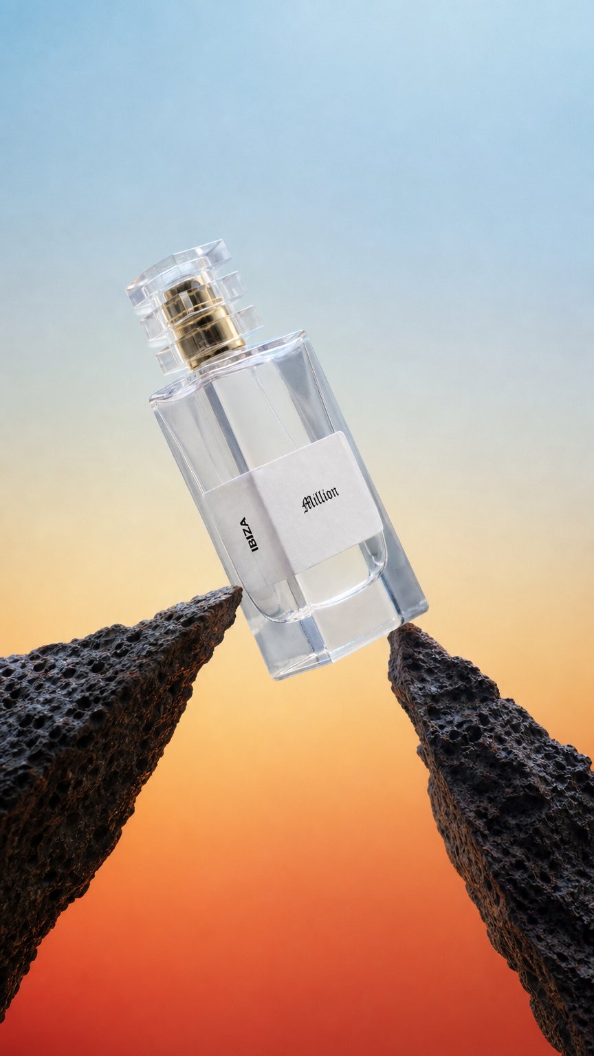 AI product shot of Ibiza
