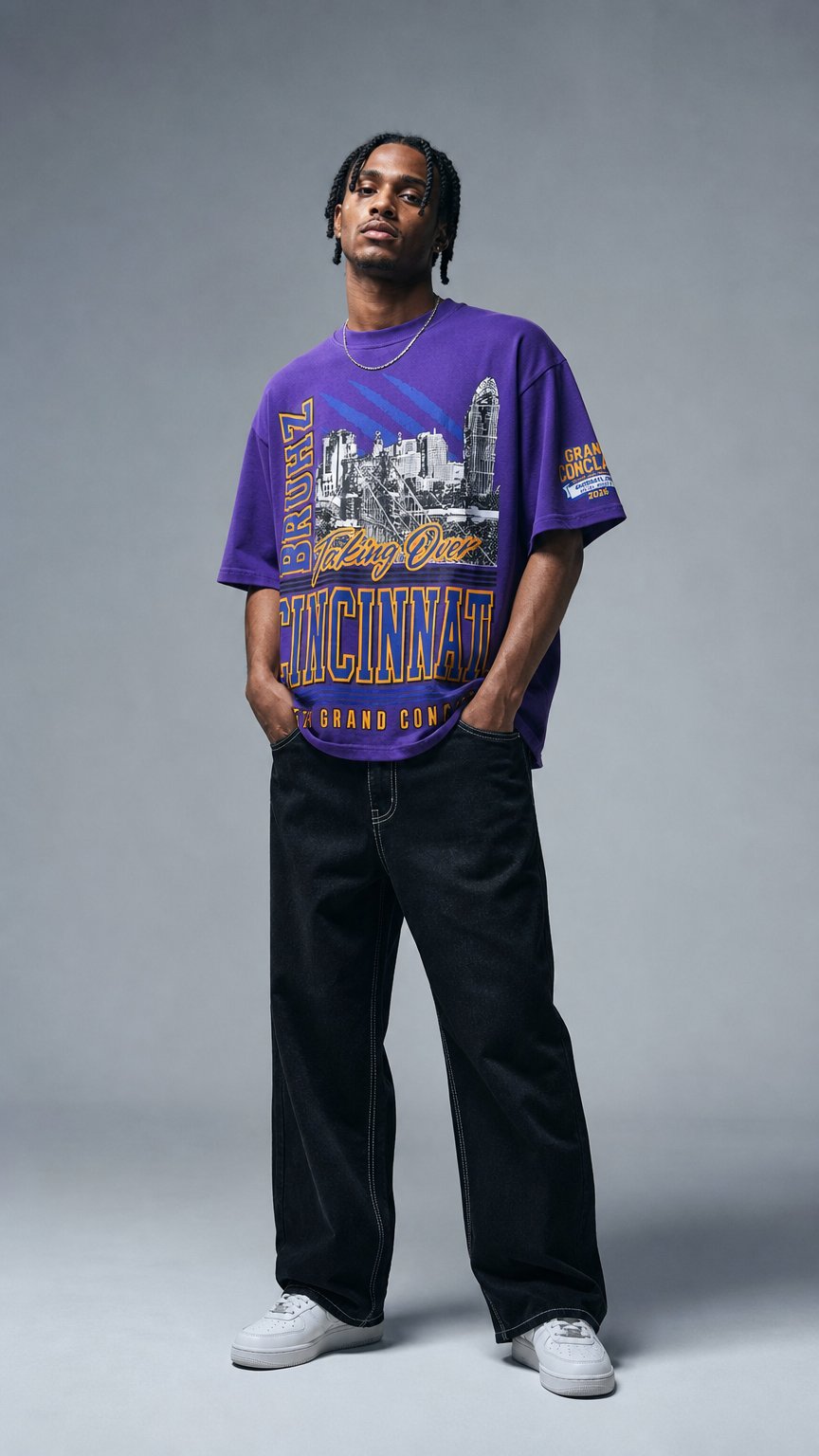 AI product shot of ΩΨΦ 85th Conclave Shirt