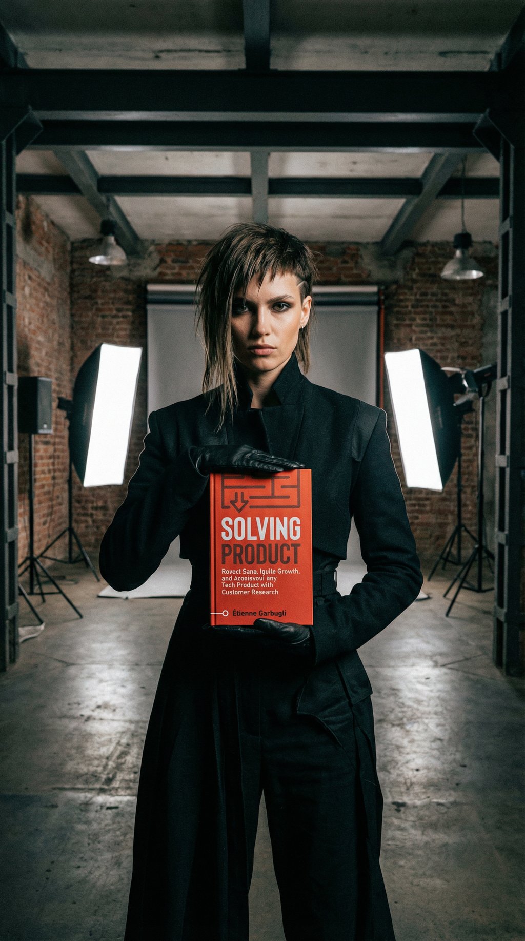 AI product shot of Solving Product: Reveal Gaps, Ignite Growth, and Accelerate Any Tech Product with Customer Research