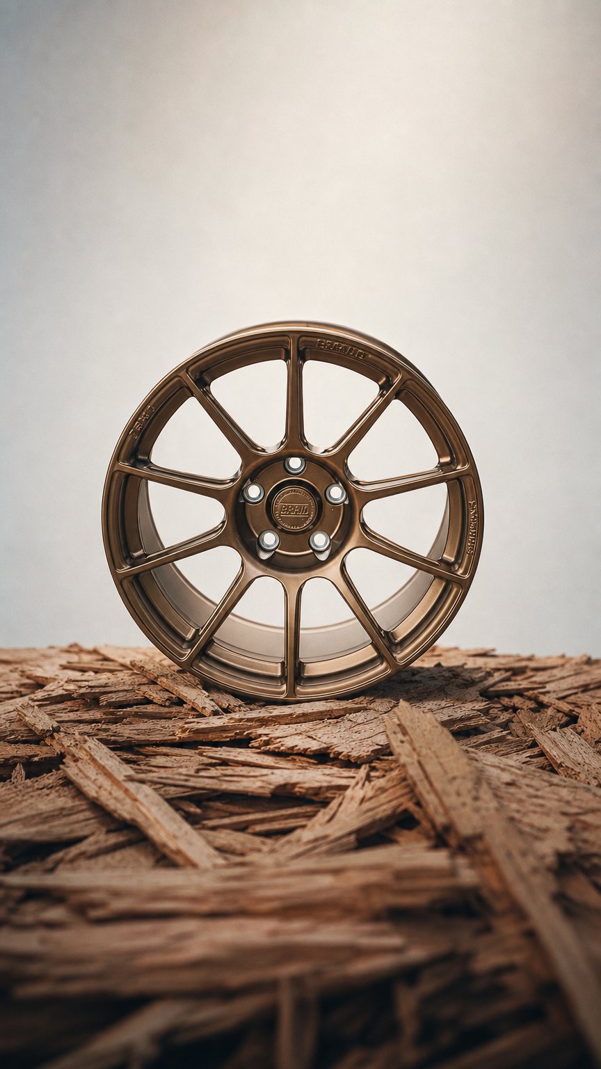 AI product shot of BRAID Wheels Flowforming BPR-01 FF 18 Zoll passend für BMW 5/120