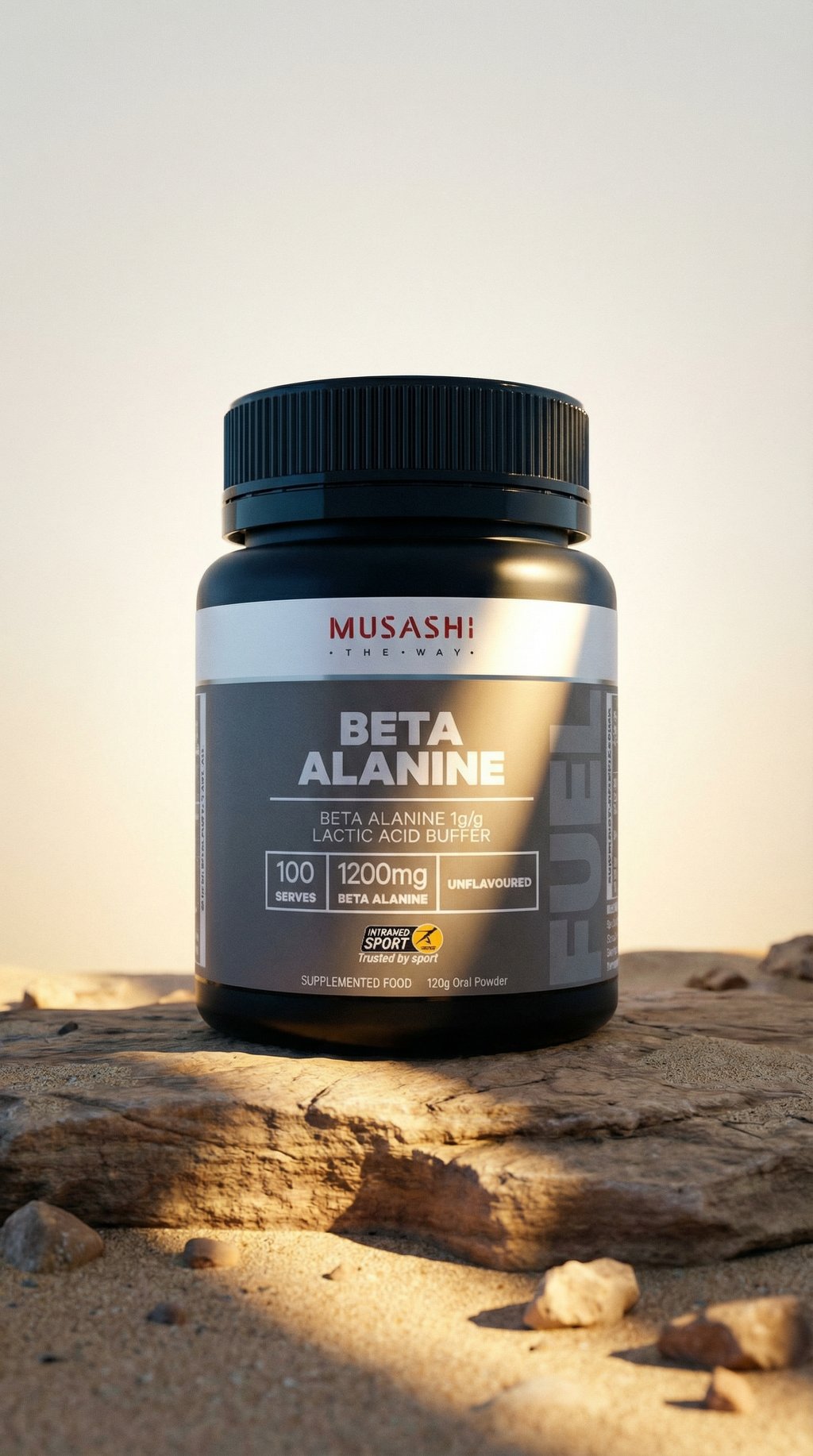 AI product shot of Beta Alanine 120g
