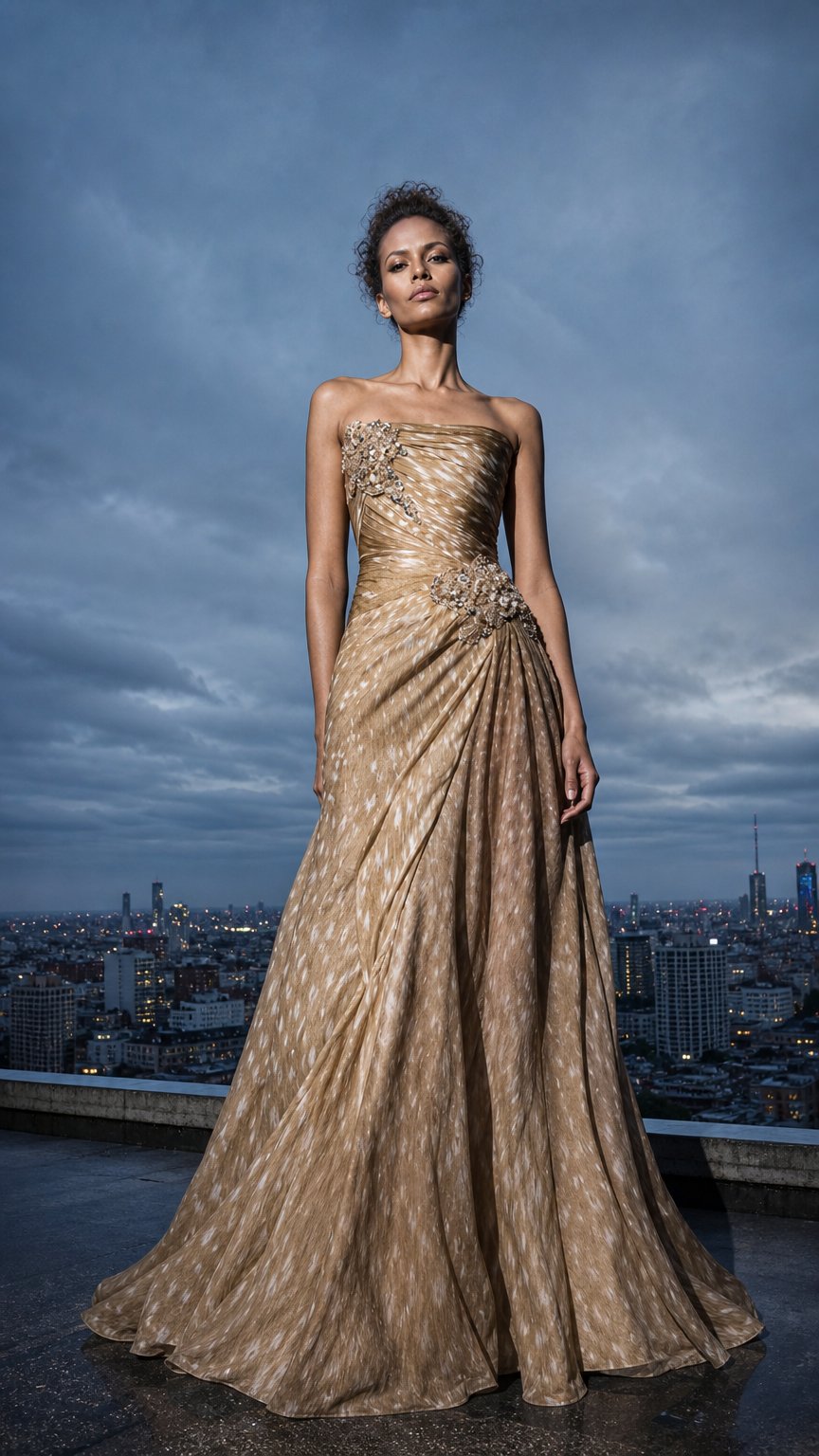 AI product shot of Haute Couture SS26 Look 2