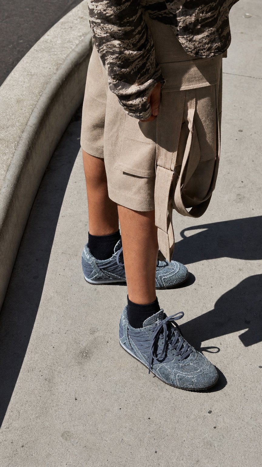 AI product shot of Tether Sneaker