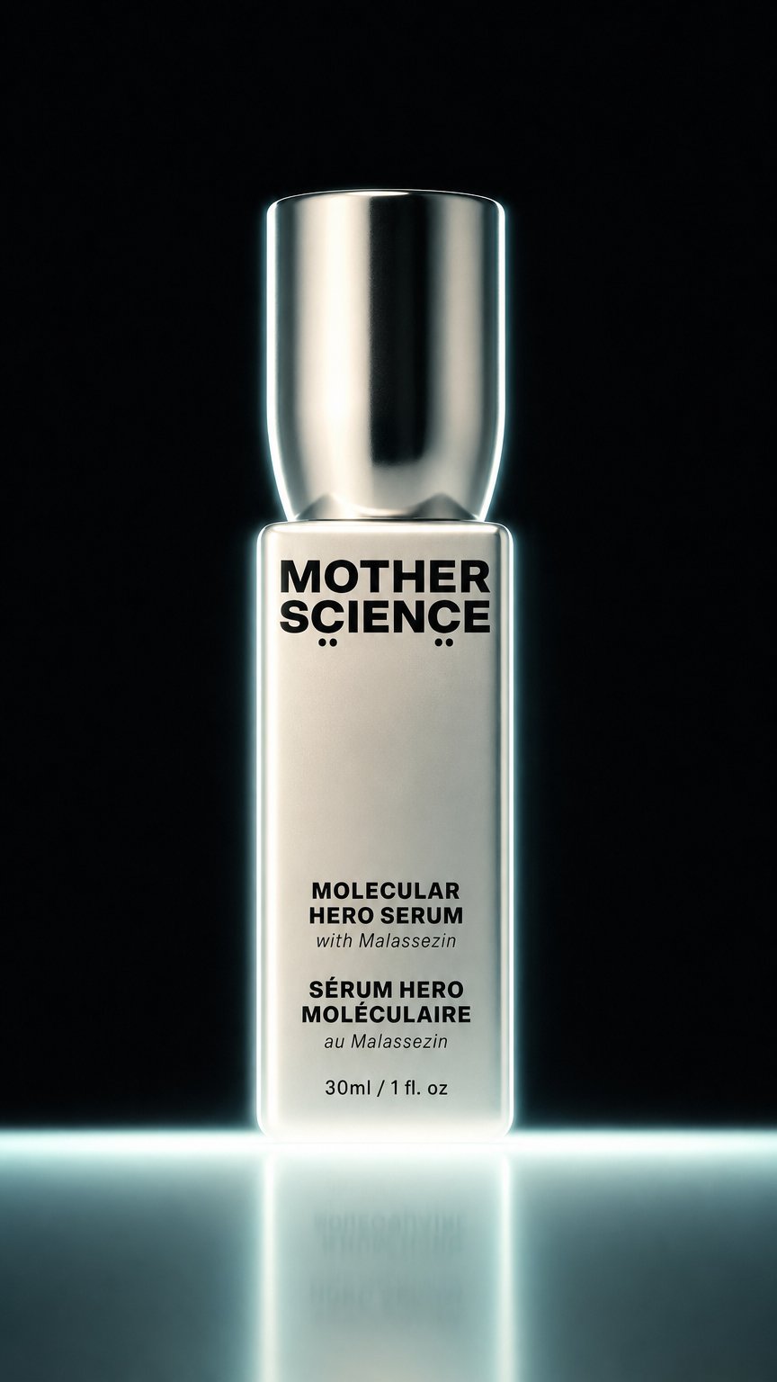 AI product shot of MOLECULAR HERO SERUM