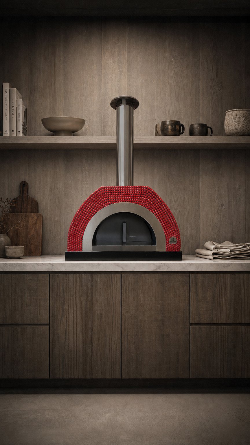 AI product shot of Mezzo Oven: Tiled