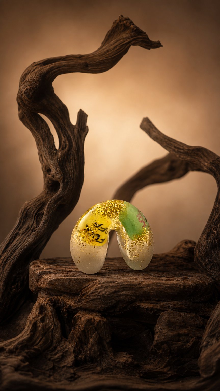 AI product shot of F*K OFF Fortune Cookie