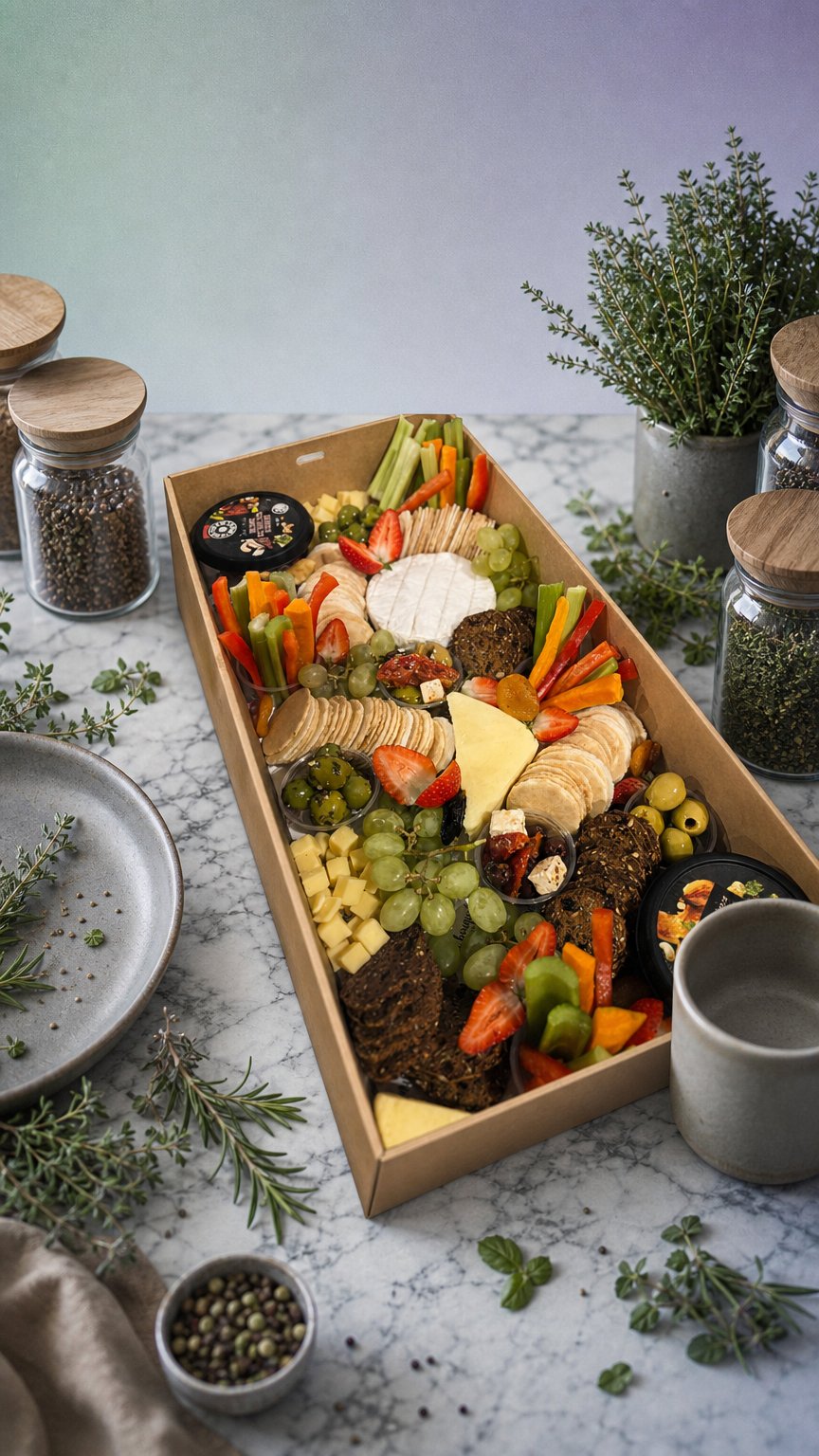 AI product shot of Grazing Box