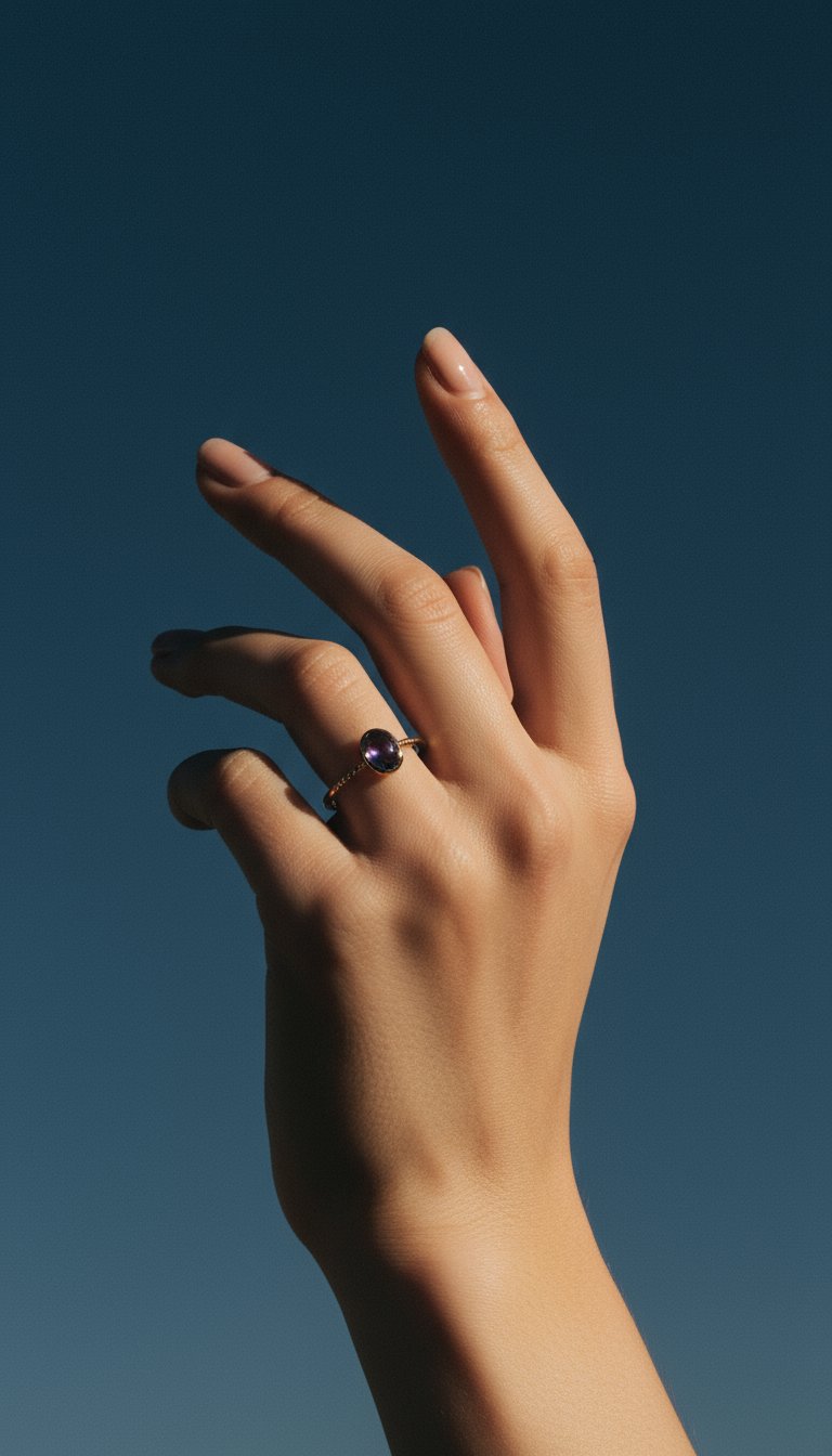 AI product shot of Sazanami Ring