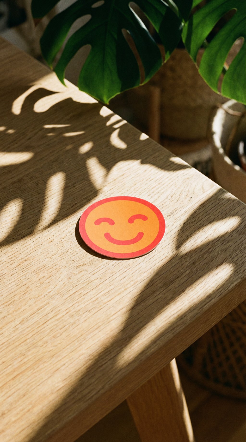 AI product shot of Circle Stickers