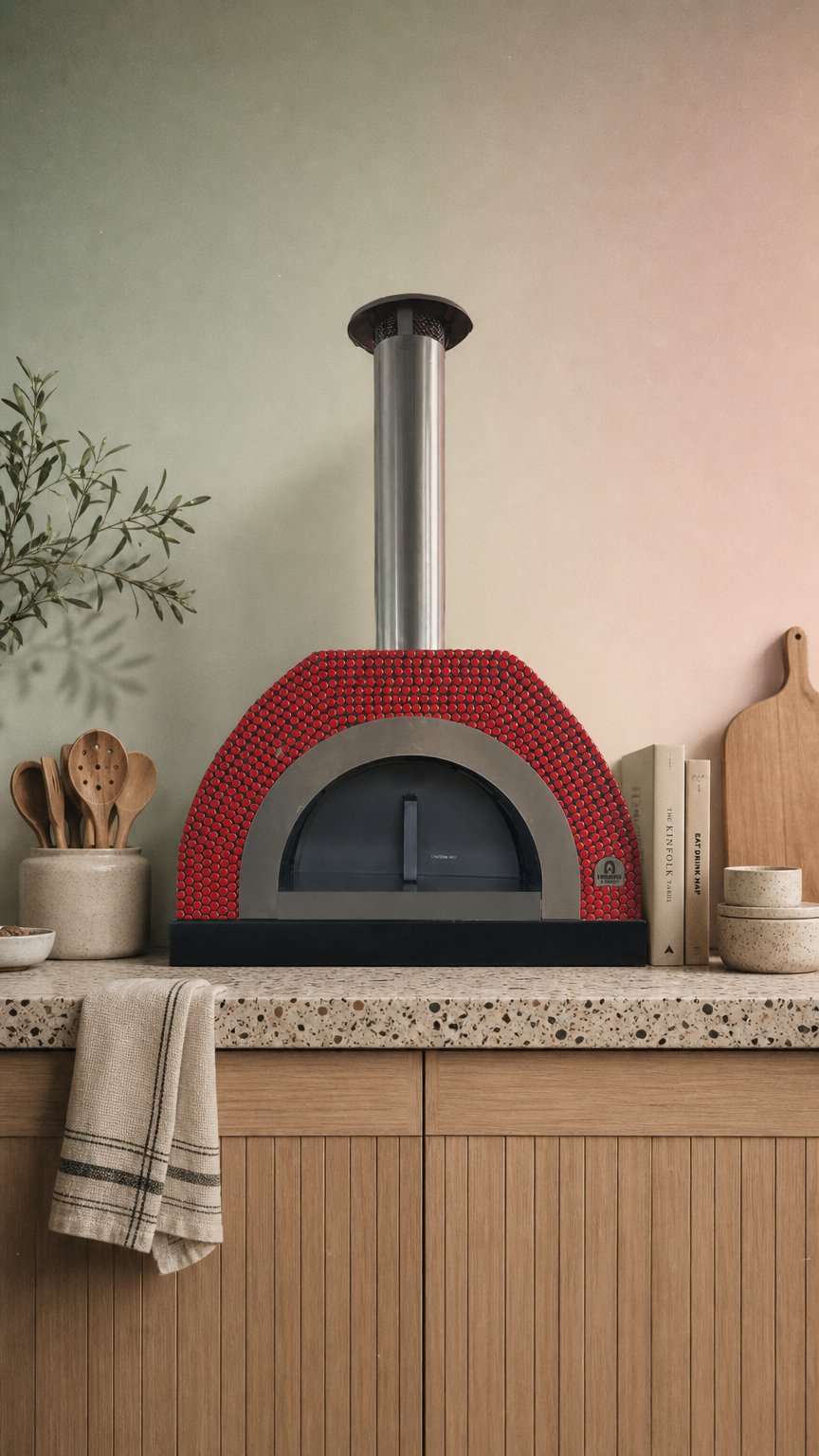 AI product shot of Mezzo Oven: Tiled