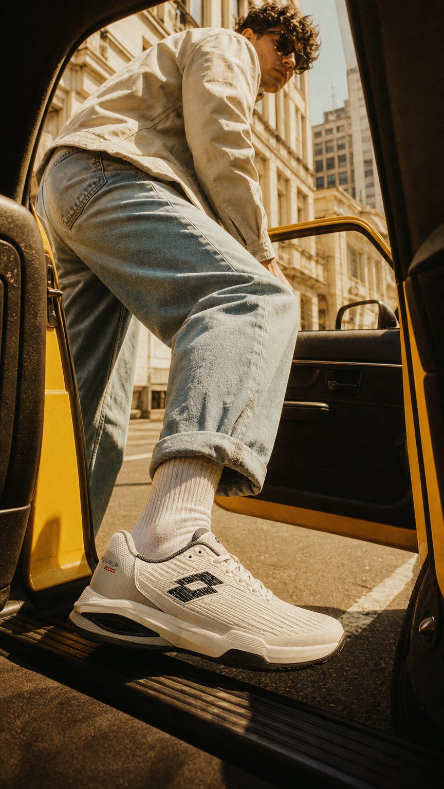AI product shot of MIRAGE 200 CLAY TENNIS SHOES WHITE