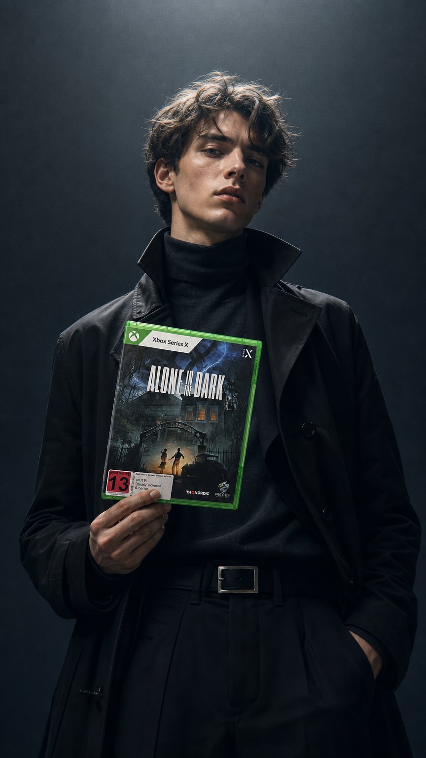 AI product shot of Alone in the Dark • CIB • New