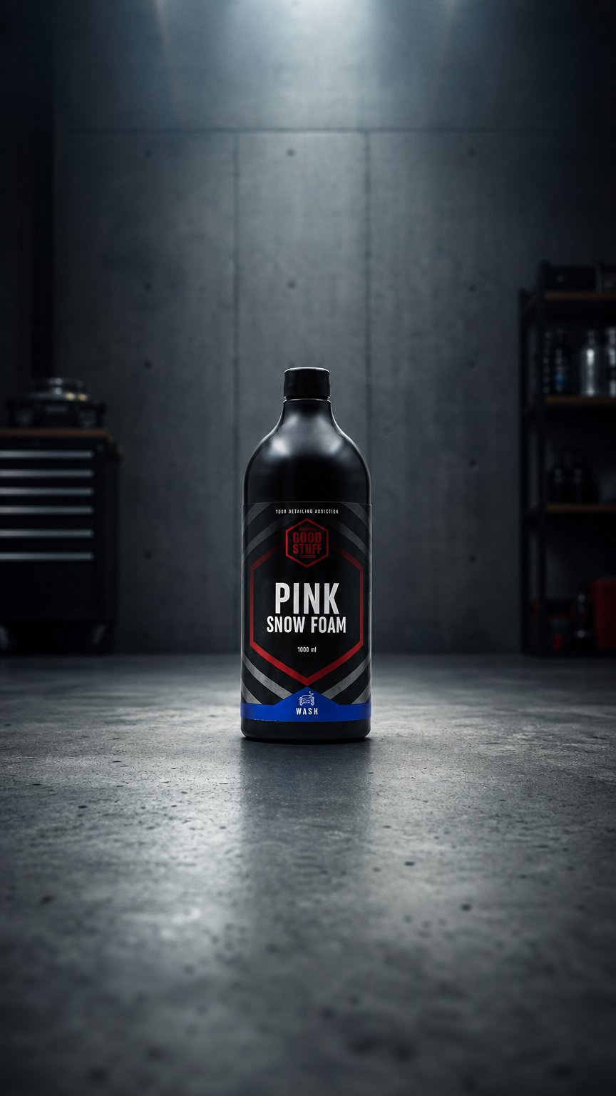 AI product shot of Snow Foam Pink