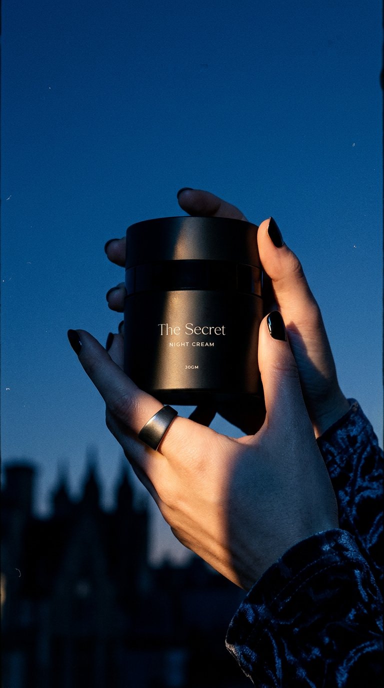 AI product shot of Pregnancy Brightening Night Cream 30g