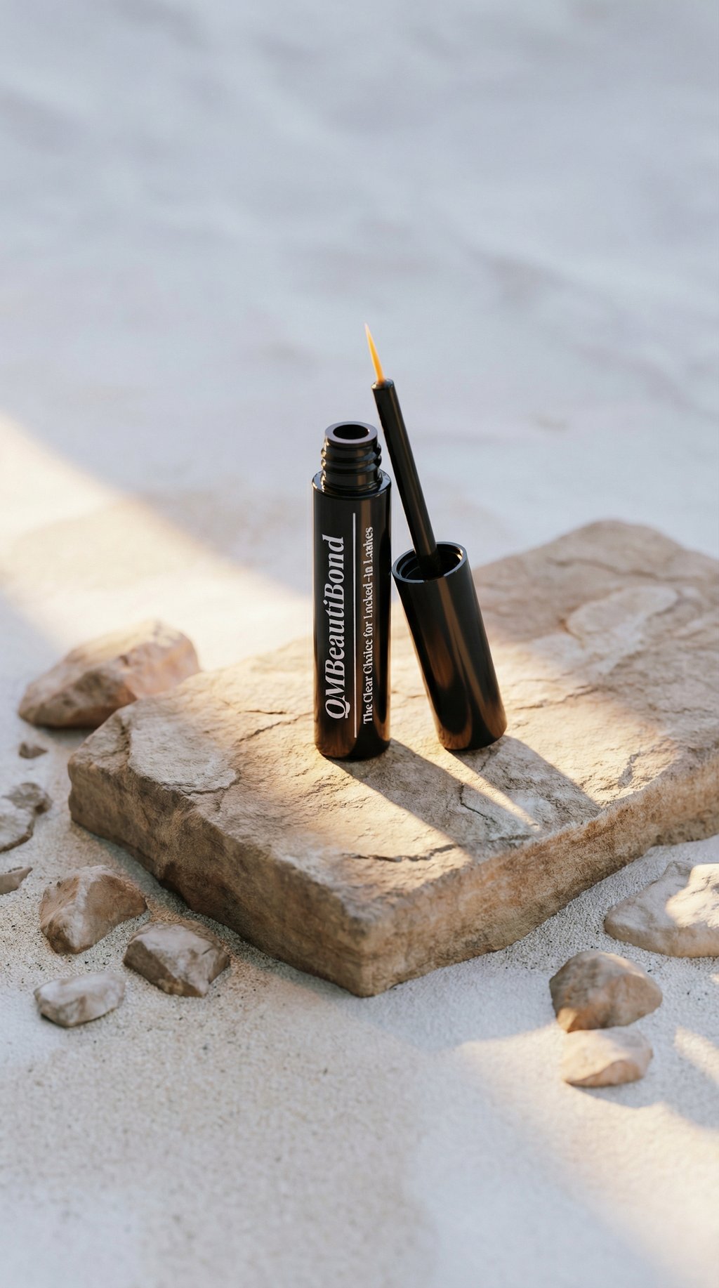 AI product shot of QMBeautiBond - The Clear Choice