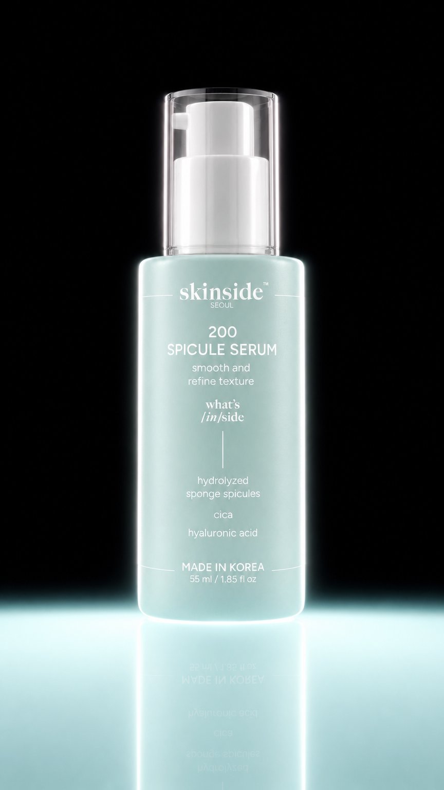 AI product shot of Spicule Serum 200