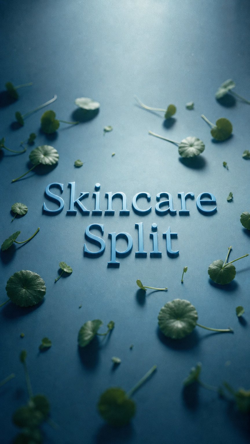 AI product shot of Skincare Split