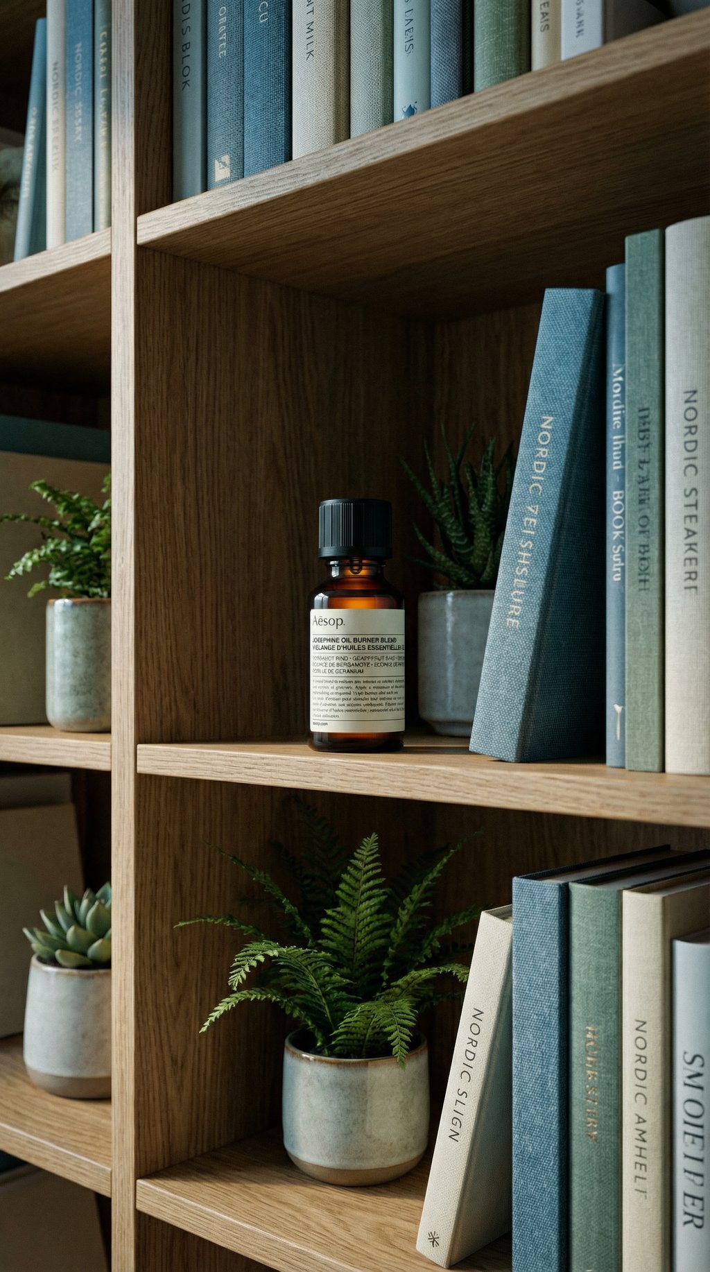 AI product shot of Josephine Oil Burner Blend