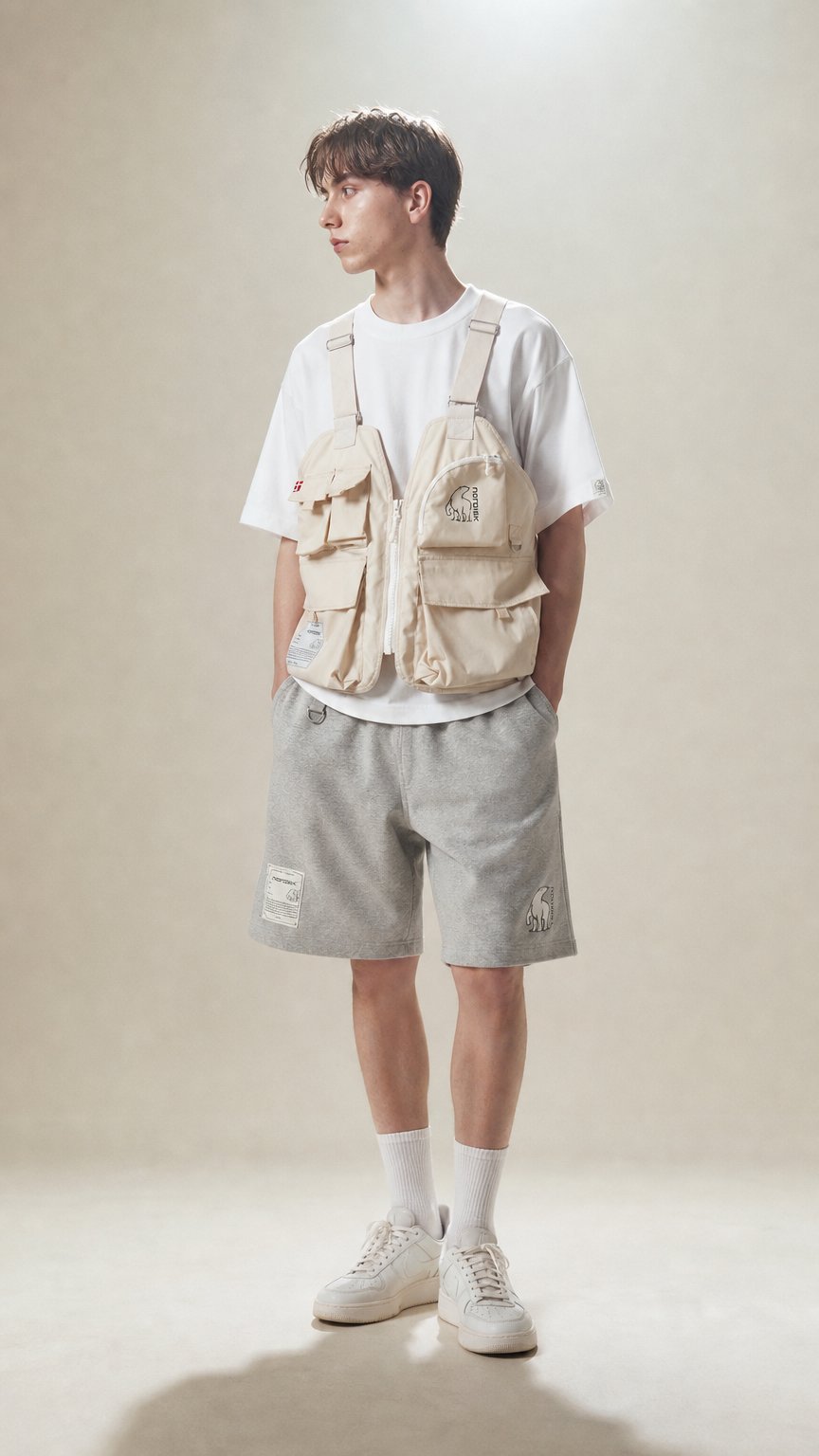 AI product shot of NORDISK APPAREL 2026 SUMMER COLLECTION