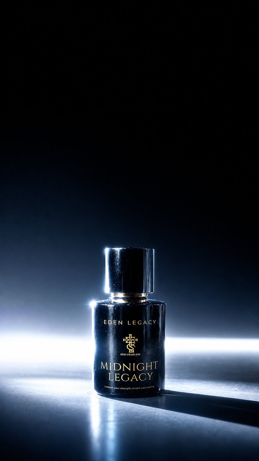 AI product shot of Midnight Legacy