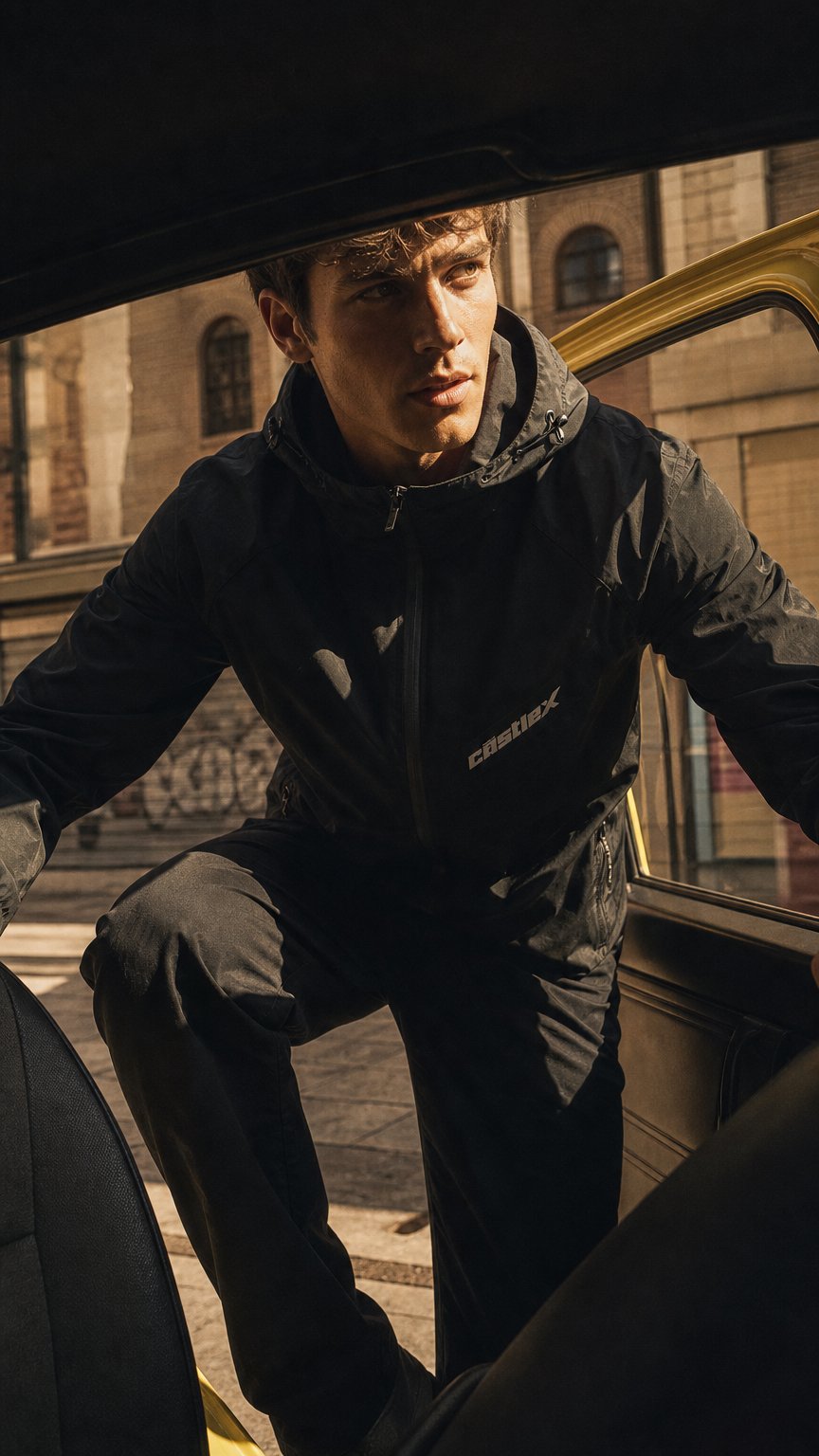 AI product shot of Back 40 Packable Jacket