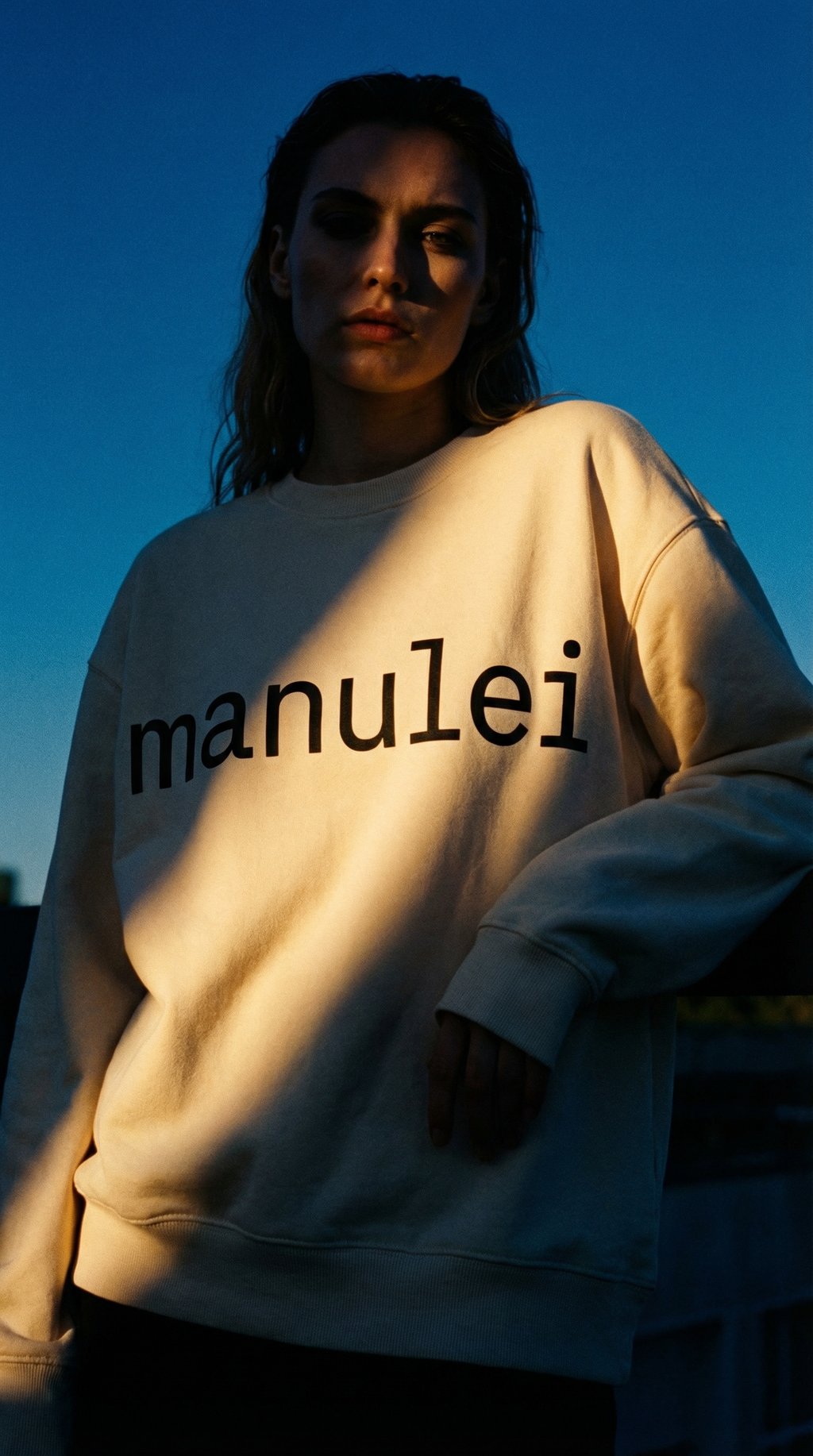 AI product shot of Chapter X - Now She Holds The Leash Sweatshirt