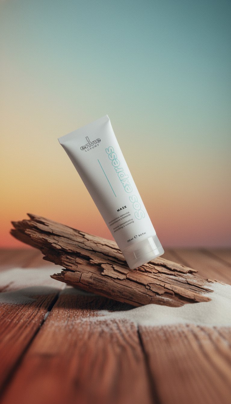 AI product shot of Luxury SOS Express Revitalizing Mask