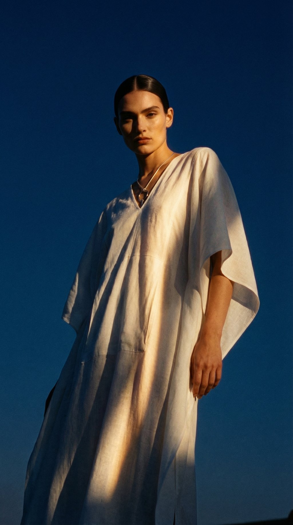 AI product shot of Aisha Kaftan