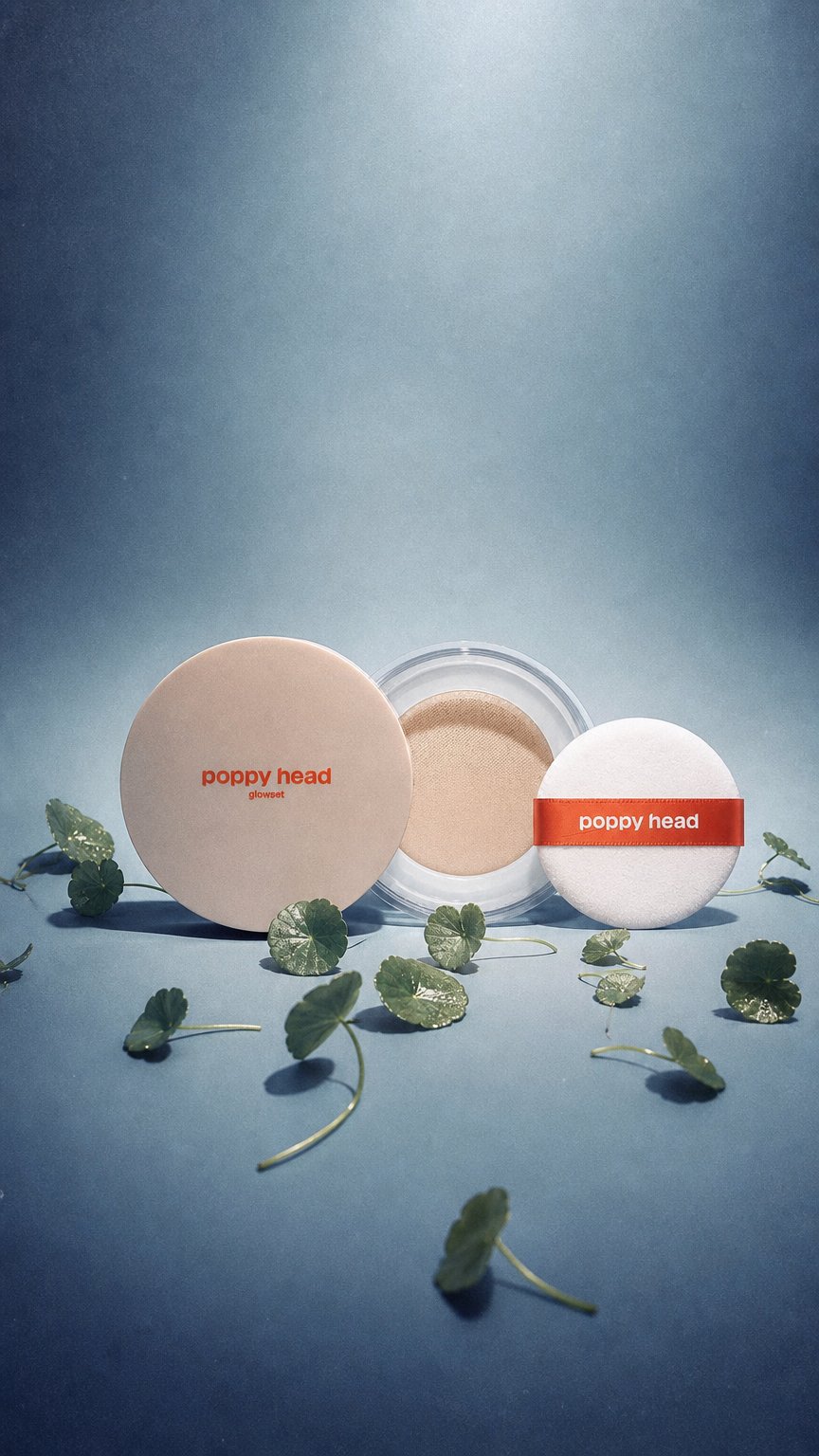 AI product shot of glowset