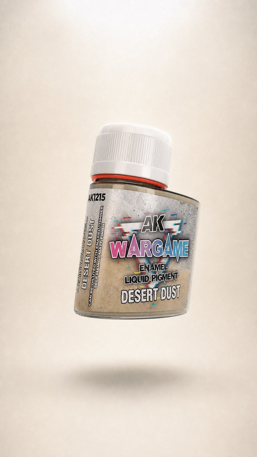 AI product shot of AK Desert Dust - Flüssigpigment 35ml