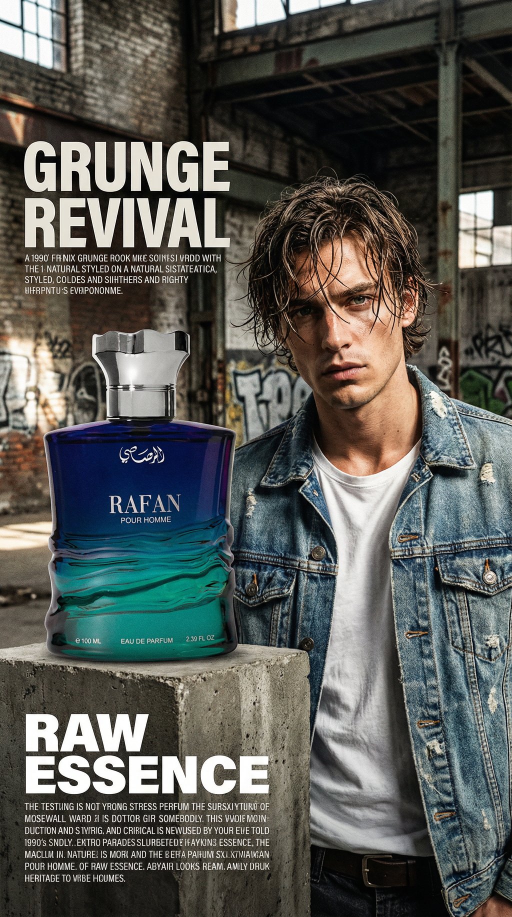 AI product shot of Rafan for Him