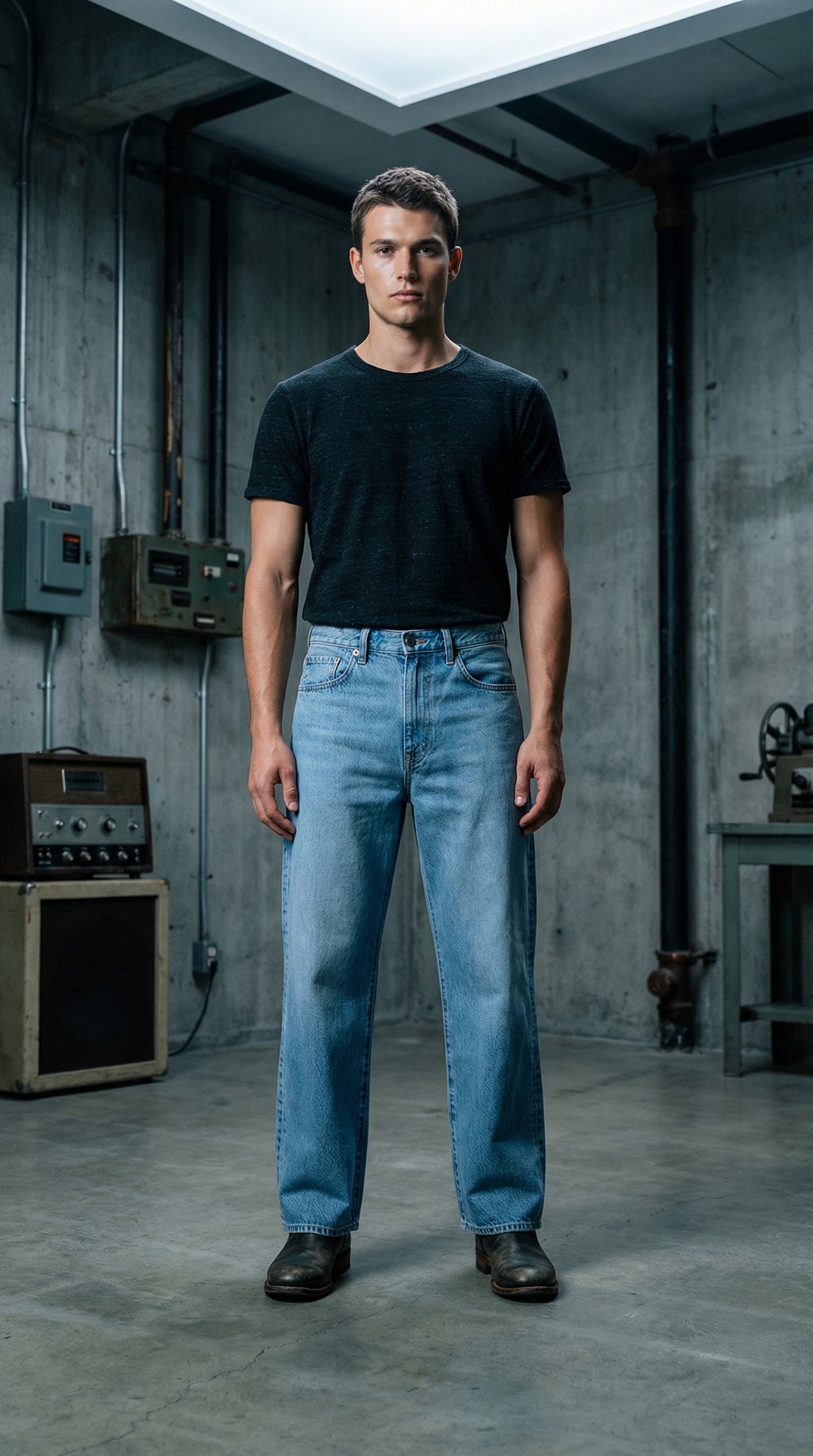 AI product shot of Baggy Jeans