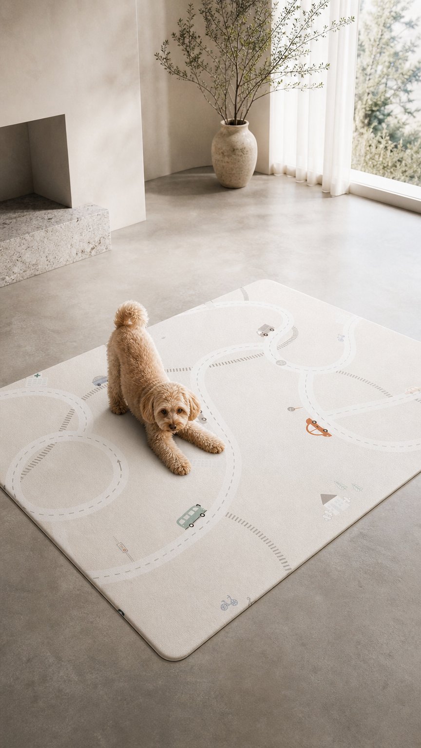 AI product shot of Lilleby | Mono & Playroad