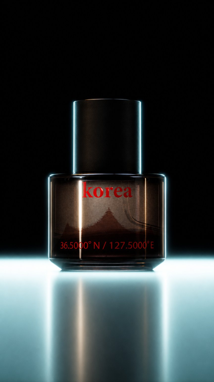 AI product shot of MY NAME IS. Fragrance Collection
