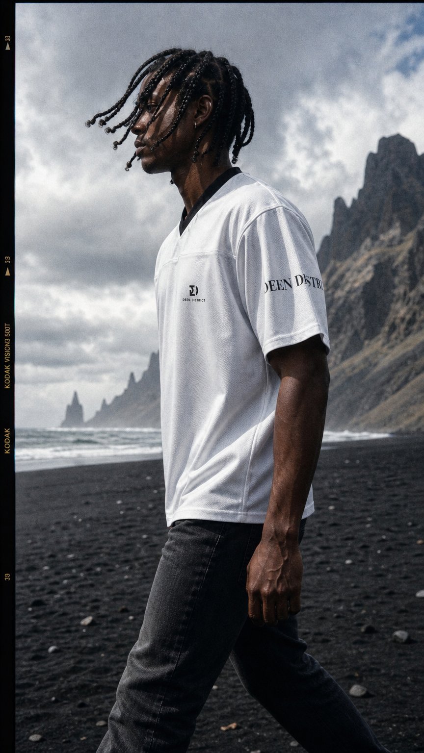 AI product shot of Football Jersey YOU VS NAFS